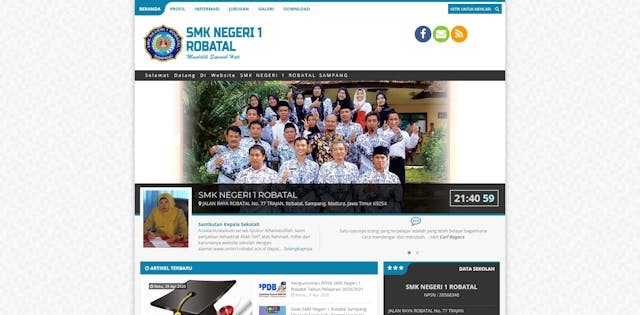 Web Sekolah SMKN 1 Robatal